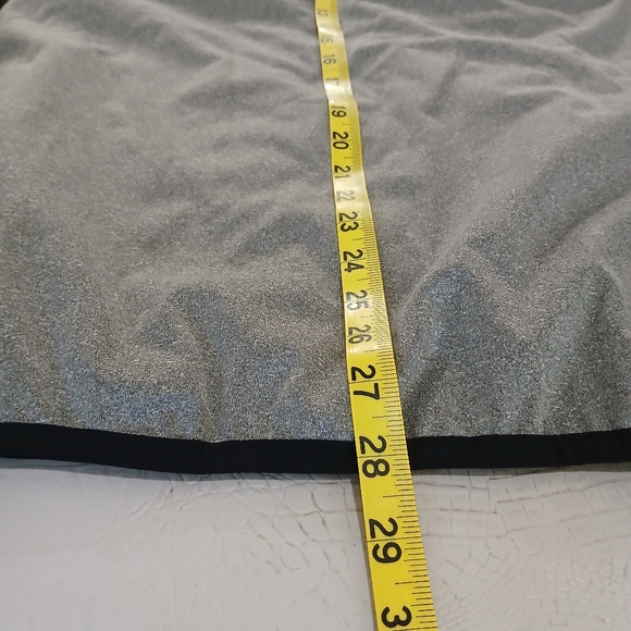 New Balance sz S Heathered Gray Lightweight Quarter Zip Pullover Lined Jacket - Picture 12 of 15